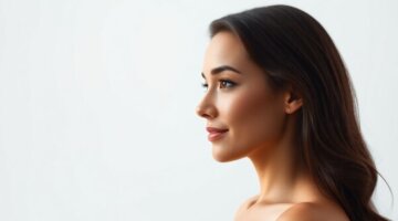 Pessoa com silhueta esculpida após cirurgia estética.