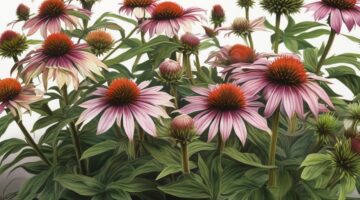 Echinacea plant