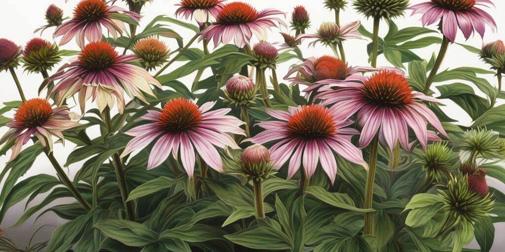 Echinacea plant
