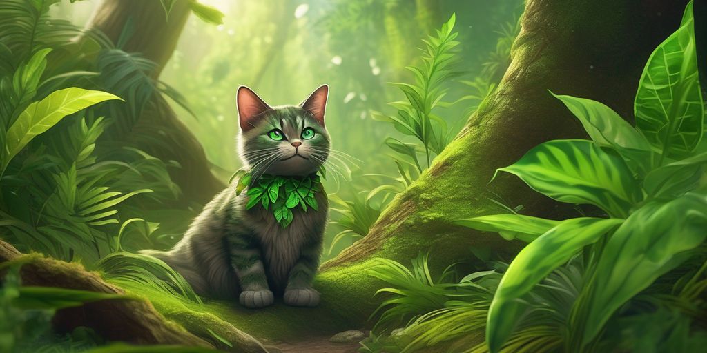 Planta de Unha-de-Gato em ambiente natural.