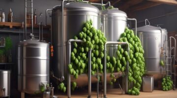 hops beer brewing