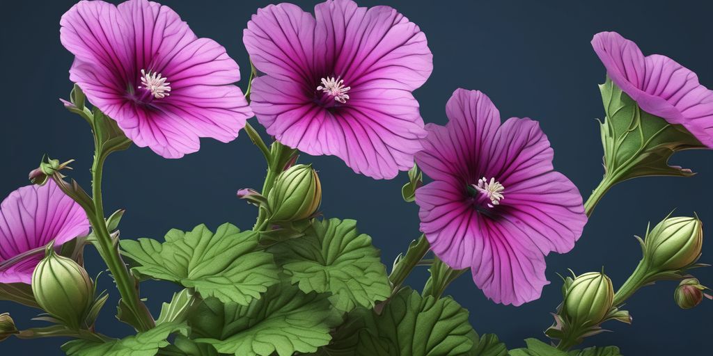 Malva plant health benefits