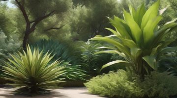 agnocasto plant in a serene natural setting