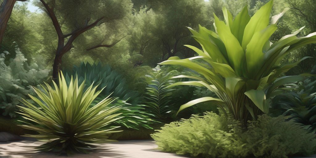 agnocasto plant in a serene natural setting