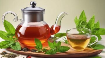 herbal tea preparation with health benefits